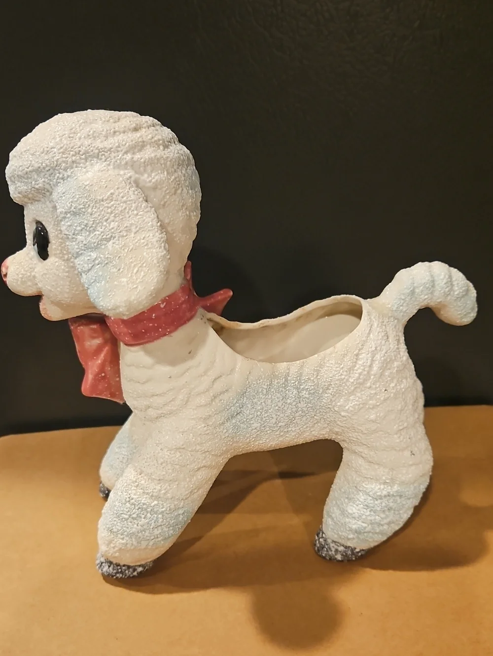 Vintage 1950's Ceramic Lamb Planter